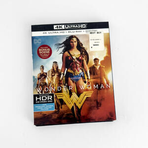 Wonder Woman 4K Ultra HD Blu-Ray Digital Movie Disc